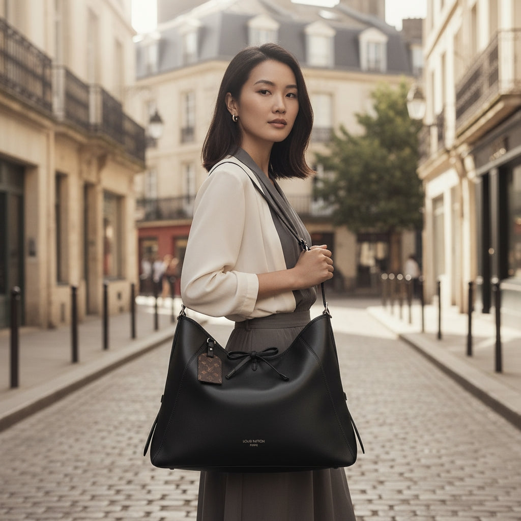 Louis Vuitton Lambskin AllCarry Vibe MM