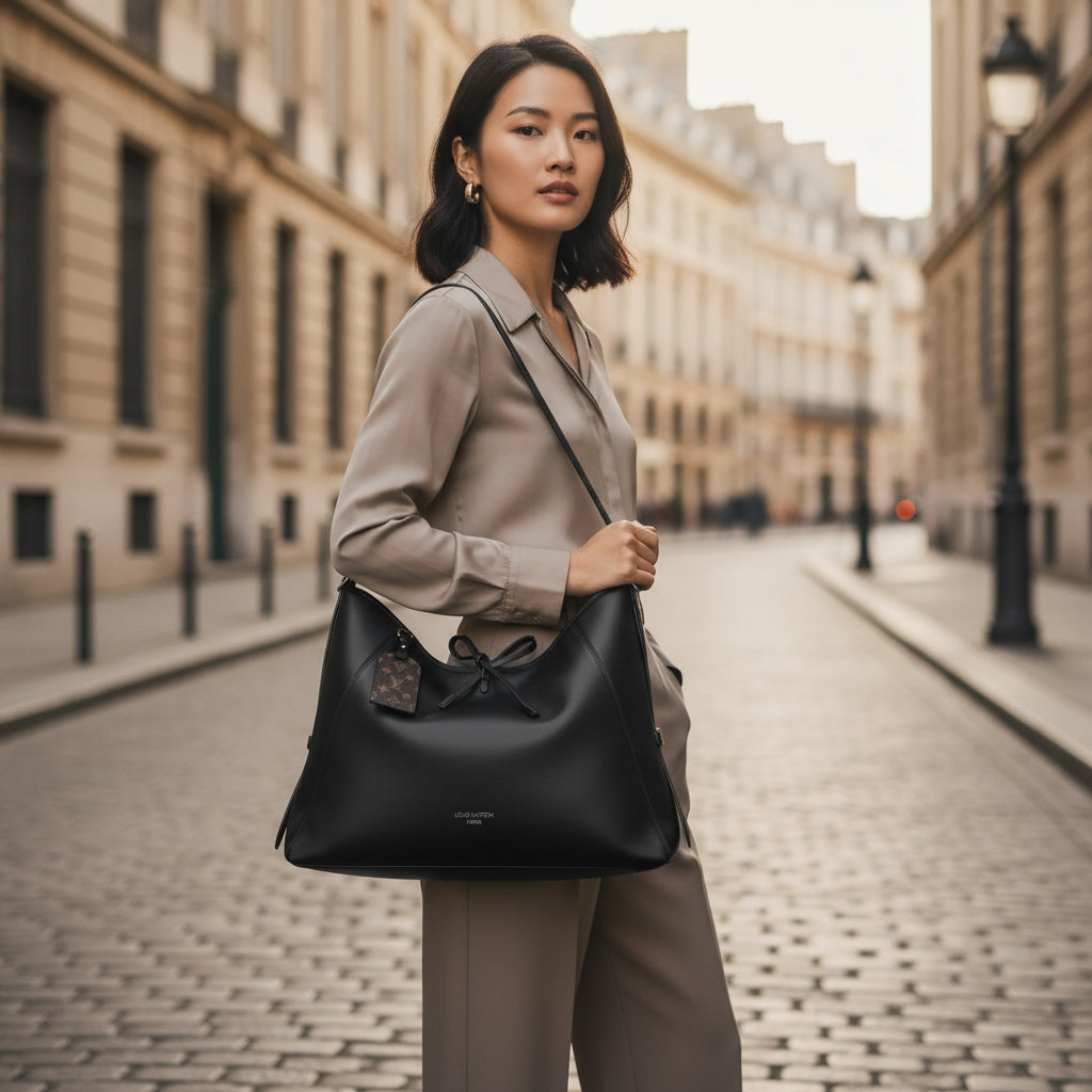 Louis Vuitton Lambskin AllCarry Vibe MM